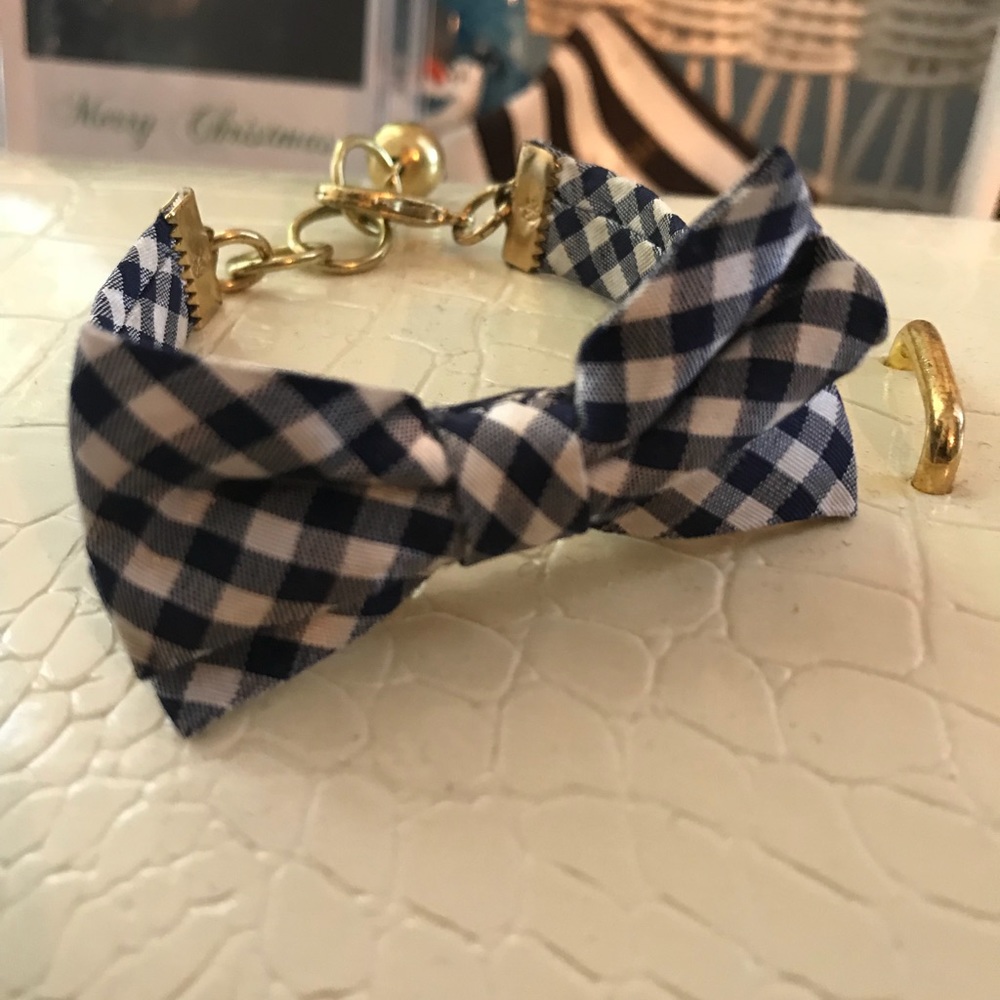 Kiel James Patrick (KJP) Bow bracelet gingham